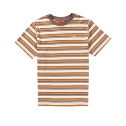 Rhythm. Vintage Stripe SS T-Shirt Cheddar