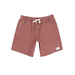 Rhythm. Classic Linen Jam Walkshort Merlot