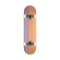 Globe G0 Strype Hard 7.75" Dusty Orange/Lavender Skateboard