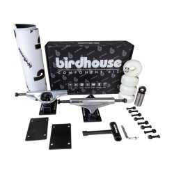 Birdhouse Component Kit 5.25" Silber/Schwarz