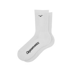 Cleptomanicx Socken Ligull White