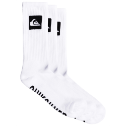 Quiksilver Socks 5 Crew Pack White