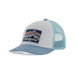 Patagonia Kids Trucker Hat Ridge Rise Stripe Light Plume...